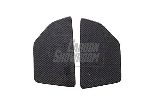 Honda Civic Type-R FK8 2017 2018 2019 2020 2021 & Civic 10th Gen FK7 2017 2018 2019 2020 2021 with Aftermarket Parts - VRSAR2 Style Rear GT Spoiler Carbon Fiber / FRP from EPR USA