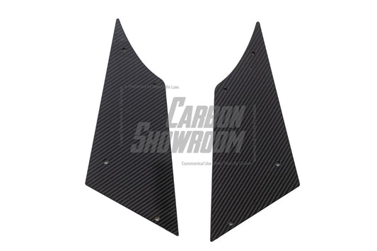 Honda Civic Type-R FK8 2017 2018 2019 2020 2021 & Civic 10th Gen FK7 2017 2018 2019 2020 2021 with Aftermarket Parts - VRSAR2 Style Rear GT Spoiler Carbon Fiber / FRP from EPR USA