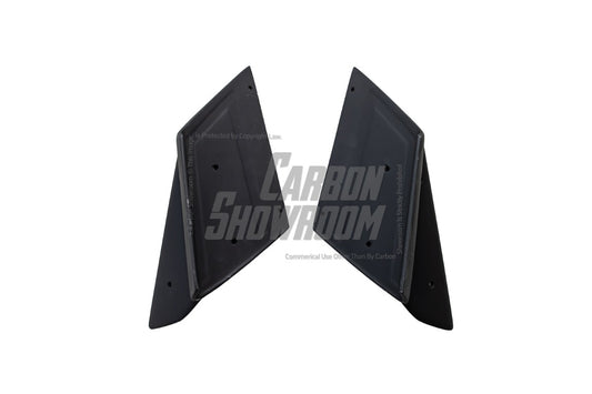 Honda Civic Type-R FK8 2017 2018 2019 2020 2021 & Civic 10th Gen FK7 2017 2018 2019 2020 2021 with Aftermarket Parts - VRSAR2 Style Rear GT Spoiler Carbon Fiber / FRP from EPR USA