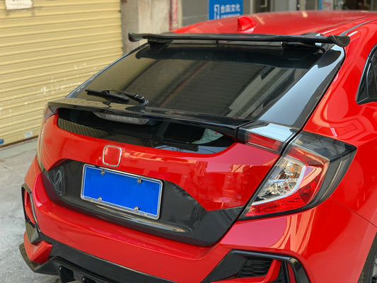 Honda Civic Type-R FK8 & Civic 10th Gen FK7 2017 2018 2019 2020 2021 with Aftermarket Parts - Trunk Lid Carbon Fiber from EPR USA