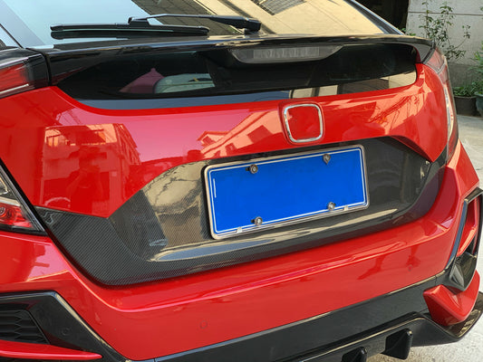 Honda Civic Type-R FK8 & Civic 10th Gen FK7 2017 2018 2019 2020 2021 with Aftermarket Parts - Trunk Lid Carbon Fiber from EPR USA