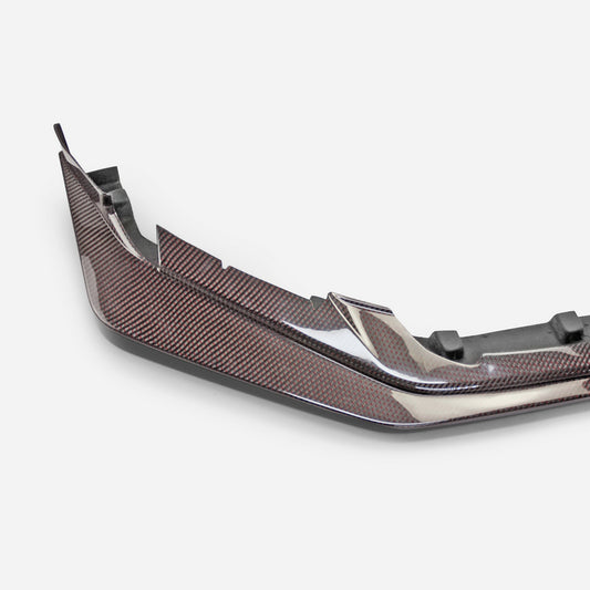 Honda Civic Type-R FL5 2023 2024 with Aftermarket Parts - EPA1 Front Lip Pre-preg Carbon Fiber from EPR USA