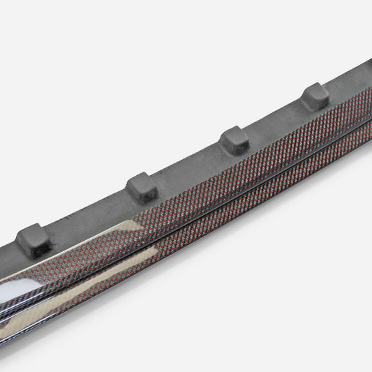 Honda Civic Type-R FL5 2023 2024 with Aftermarket Parts - EPA1 Front Lip Pre-preg Carbon Fiber from EPR USA