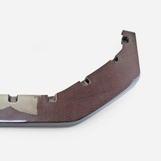 Honda Civic Type-R FL5 2023 2024 with Aftermarket Parts - EPA1 Front Lip Pre-preg Carbon Fiber from EPR USA