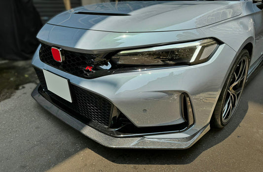 Honda Civic Type-R FL5 2023 2024 with Aftermarket Parts - EPA Front Lip Carbon Fiber / FRP from EPR USA