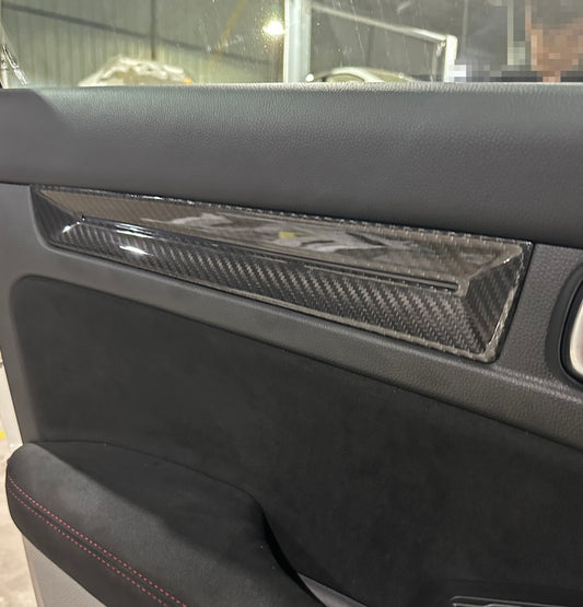 Honda Civic Type-R FL5 2023 2024 with Aftermarket Parts - Front & Rear Door Trim Pre-preg Carbon Fiber from EPR USA