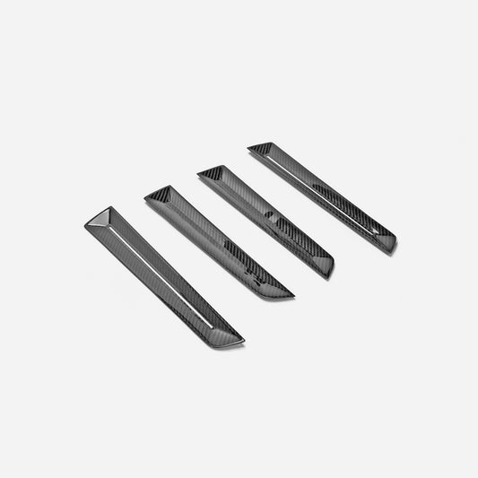 Honda Civic Type-R FL5 2023 2024 with Aftermarket Parts - Front & Rear Door Trim Pre-preg Carbon Fiber from EPR USA