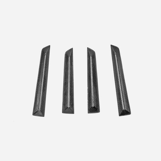 Honda Civic Type-R FL5 2023 2024 with Aftermarket Parts - Front & Rear Door Trim Pre-preg Carbon Fiber from EPR USA