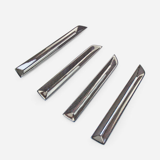 Honda Civic Type-R FL5 2023 2024 with Aftermarket Parts - Front & Rear Door Trim Pre-preg Carbon Fiber from EPR USA