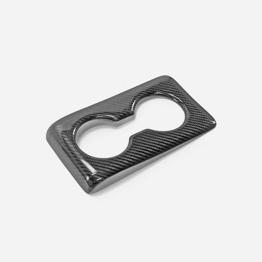 Honda Civic Type-R FL5 2023 2024 with Aftermarket Parts - Rear cup holder Pre-preg Carbon Fiber from EPR USA