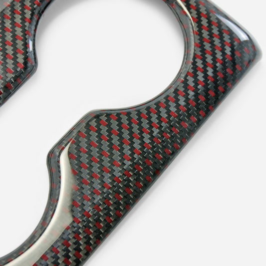 Honda Civic Type-R FL5 2023 2024 with Aftermarket Parts - Rear cup holder Pre-preg Carbon Fiber from EPR USA