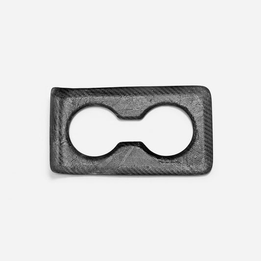 Honda Civic Type-R FL5 2023 2024 with Aftermarket Parts - Rear cup holder Pre-preg Carbon Fiber from EPR USA