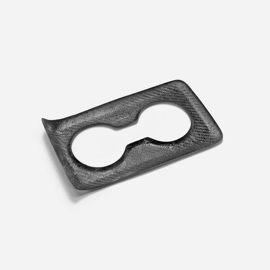 Honda Civic Type-R FL5 2023 2024 with Aftermarket Parts - Rear cup holder Pre-preg Carbon Fiber from EPR USA