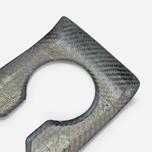 Honda Civic Type-R FL5 2023 2024 with Aftermarket Parts - Rear cup holder Pre-preg Carbon Fiber from EPR USA