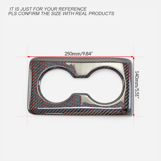 Honda Civic Type-R FL5 2023 2024 with Aftermarket Parts - Rear cup holder Pre-preg Carbon Fiber from EPR USA