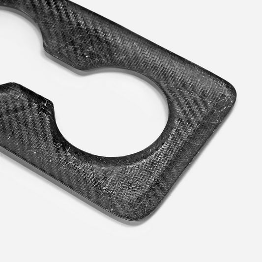 Honda Civic Type-R FL5 2023 2024 with Aftermarket Parts - Rear cup holder Pre-preg Carbon Fiber from EPR USA