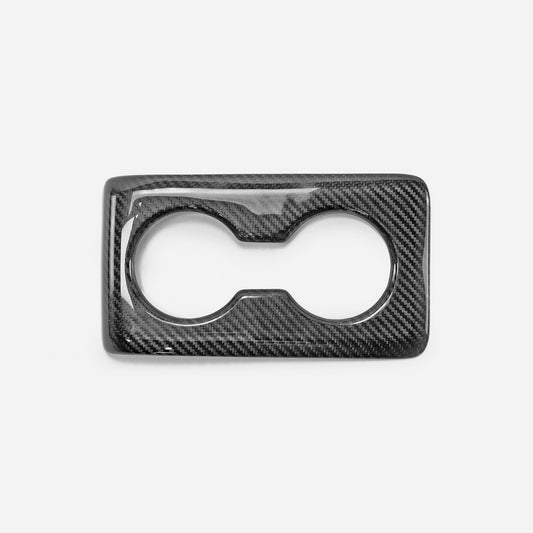 Honda Civic Type-R FL5 2023 2024 with Aftermarket Parts - Rear cup holder Pre-preg Carbon Fiber from EPR USA
