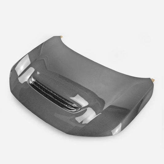 Honda Civic Type-R FL5 2023 2024 with Aftermarket Parts - Hood Bonnet Carbon Fiber / FRP from EPR USA