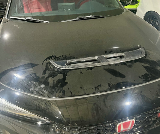 Honda Civic Type-R FL5 2023 2024 with Aftermarket Parts - Rear Trunk Carbon Fiber from EPR USA