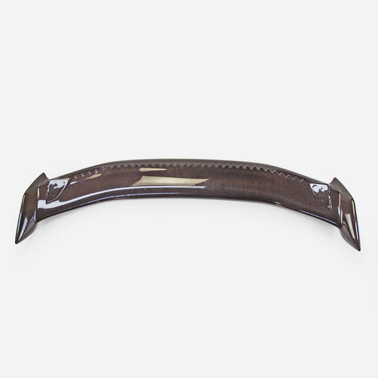 Honda Civic Type-R FL5 2023 2024 with Aftermarket Parts - Modulo Style Rear Spoiler Carbon Fiber from EPR USA