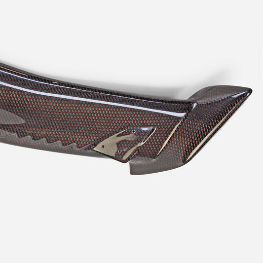 Honda Civic Type-R FL5 2023 2024 with Aftermarket Parts - Modulo Style Rear Spoiler Carbon Fiber from EPR USA