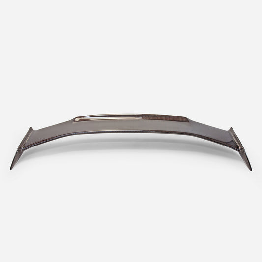 Honda Civic Type-R FL5 2023 2024 with Aftermarket Parts - Modulo Style Rear Spoiler Carbon Fiber from EPR USA