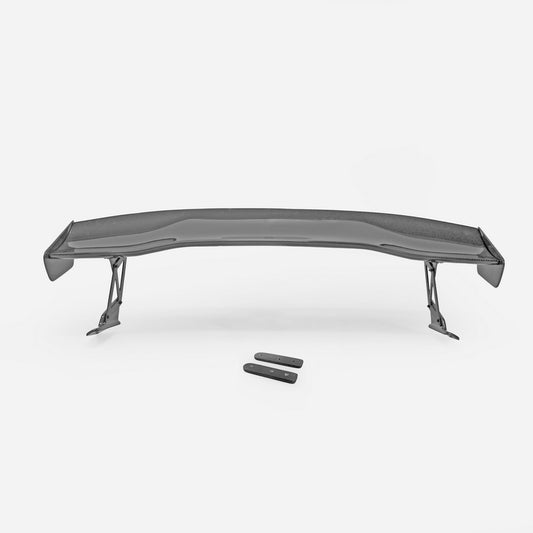 Honda Civic Type-R FL5 2023 2024 with Aftermarket Parts - VTX2 Style Rear Spoiler Carbon Fiber / FRP from EPR USA
