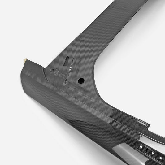 Honda Civic Type-R FL5 2023 2024 with Aftermarket Parts - Rear Trunk Carbon Fiber from EPR USA
