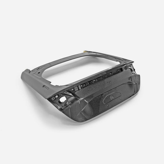 Honda Civic Type-R FL5 2023 2024 with Aftermarket Parts - Rear Trunk Carbon Fiber from EPR USA