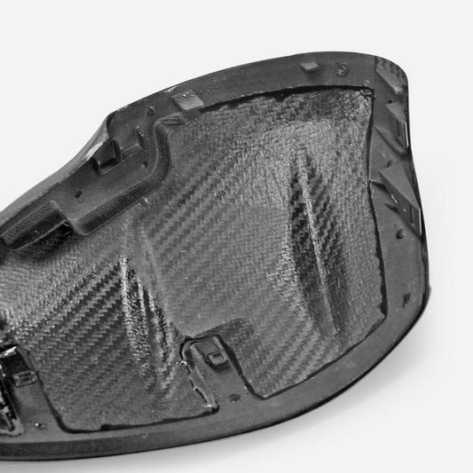 Honda Civic Type-R FL5 2023 2024 & Civic 11th Gen FL1 2022 2023 2024 with Aftermarket Parts - MUG Style Mirror Cover Pre-preg Carbon Fiber from EPR USA