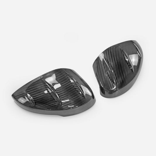 Honda Civic Type-R FL5 2023 2024 & Civic 11th Gen FL1 2022 2023 2024 with Aftermarket Parts - MUG Style Mirror Cover Pre-preg Carbon Fiber from EPR USA