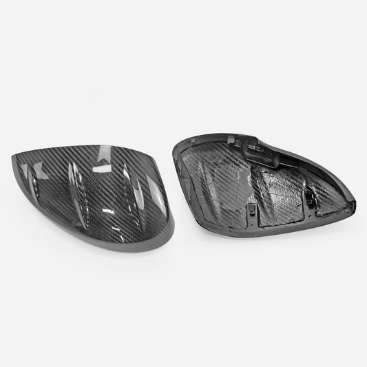 Honda Civic Type-R FL5 2023 2024 & Civic 11th Gen FL1 2022 2023 2024 with Aftermarket Parts - MUG Style Mirror Cover Pre-preg Carbon Fiber from EPR USA