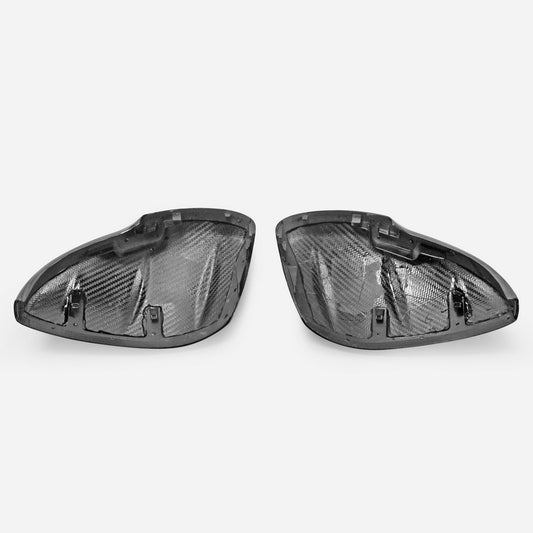 Honda Civic Type-R FL5 2023 2024 & Civic 11th Gen FL1 2022 2023 2024 with Aftermarket Parts - MUG Style Mirror Cover Pre-preg Carbon Fiber from EPR USA