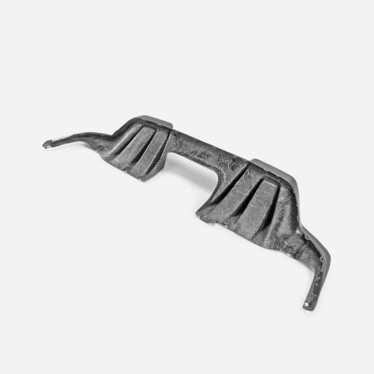 Honda Civic Type-R FL5 2023 2024 with Aftermarket Parts - OTD Style Rear Diffuser Pre-preg Carbon Fiber from EPR USA