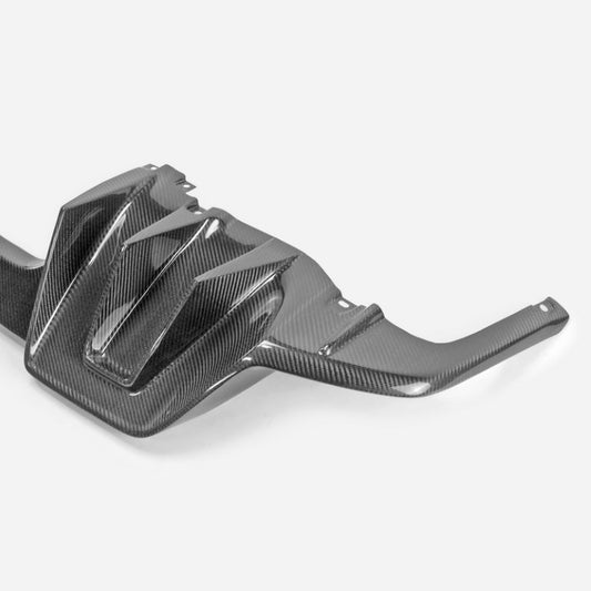 Honda Civic Type-R FL5 2023 2024 with Aftermarket Parts - OTD Style Rear Diffuser Pre-preg Carbon Fiber from EPR USA