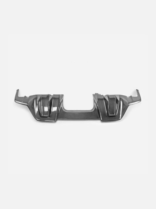 Honda Civic Type-R FL5 2023 2024 with Aftermarket Parts - OTD Style Rear Diffuser Pre-preg Carbon Fiber from EPR USA
