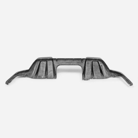 Honda Civic Type-R FL5 2023 2024 with Aftermarket Parts - OTD Style Rear Diffuser Pre-preg Carbon Fiber from EPR USA