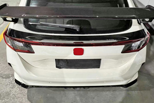 Honda Civic Type-R FL5 2023 2024 with Aftermarket Parts - OTD Style Rear Duckbill Spoiler Carbon Fiber / FRP from EPR USA