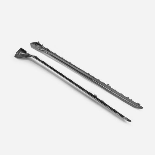 Honda Civic Type-R FL5 2023 2024 with Aftermarket Parts - OTD Style Side Skirts Pre-preg Carbon Fiber from EPR USA