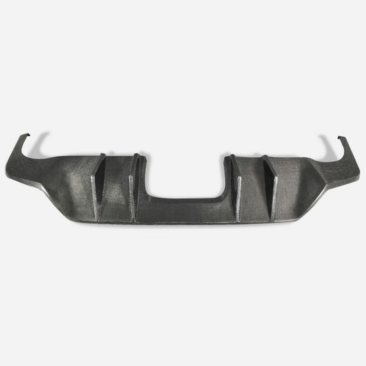 Honda Civic Type-R FL5 2023 2024 with Aftermarket Parts - TM Style Rear Diffuser Carbon Fiber from EPR USA