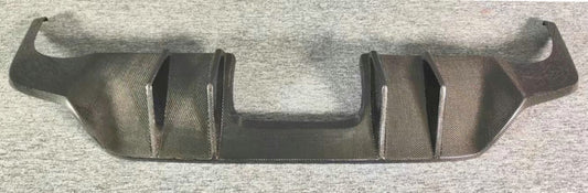 Honda Civic Type-R FL5 2023 2024 with Aftermarket Parts - TM Style Rear Diffuser Carbon Fiber from EPR USA