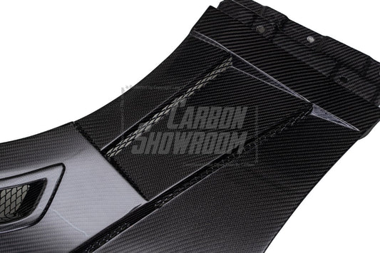 EPR Carbon Fiber EPA ATTK type front vented fender (with upper vent) for Infiniti G37 Coupe - Performance SpeedShop