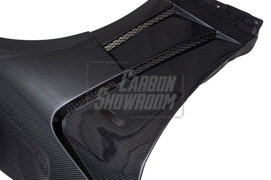 EPR Carbon Fiber EPA Design front vented fenders for Infiniti G37 Coupe - Performance SpeedShop