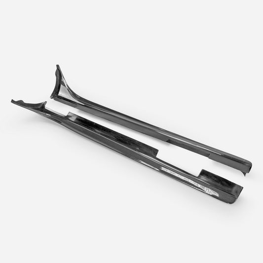 Mazda MX-5 Miata NC NC1 NC2 NC3 2006–2015 with Aftermarket Parts - GVN Style Side Skirts Carbon Fiber from EPR USA