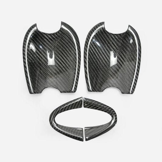 Mazda MX5 Miata Softtop RF Grand Touring Club Sport ND1 ND2 ND3 2016-ON with Aftermarket Parts - Inner Door Handle Ttrim Carbon Fiber from EPR USA