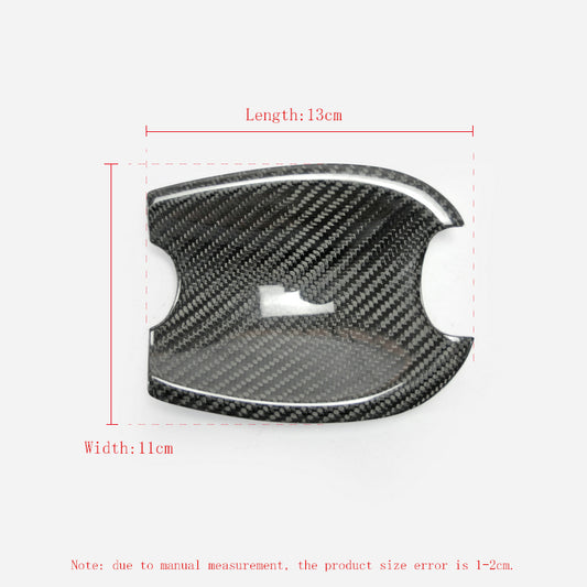 Mazda MX5 Miata Softtop RF Grand Touring Club Sport ND1 ND2 ND3 2016-ON with Aftermarket Parts - Inner Door Handle Ttrim Carbon Fiber from EPR USA