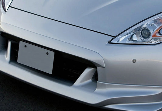 Nissan 370Z Sport Touring Base Fairlady Z Z34 Pre-Facelift 2009 2010 2011 with Aftermarket Parts - Nismo Style Front Bumper Nose Chin Spoiler Carbon Fiber / FRP from EPR USA