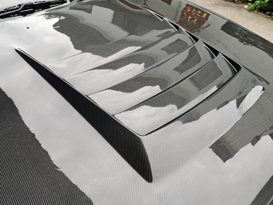 Nissan R32 Skyline GTR 1989 1990 1991 1992 1993 1994 with Aftermarket Parts - Nismo Style Hood Carbon Fiber / FRP from EPR USA