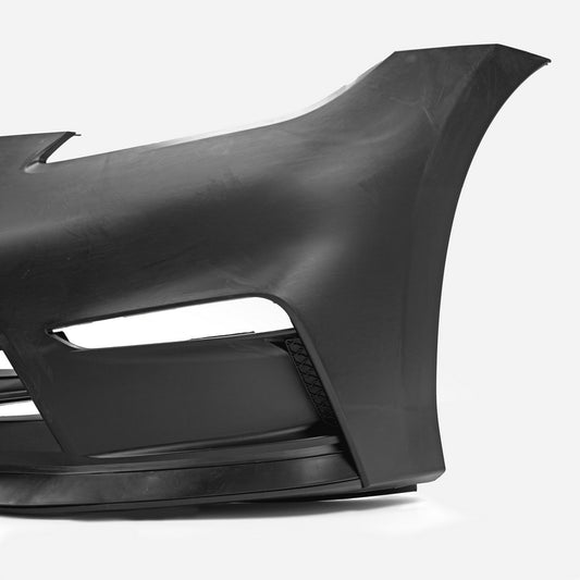 Nissan 370Z Sport Touring Base Fairlady Z Z34 Pre-Facelift 2009 2010 2011 & 370Z Sport Touring Base Fairlady Z Z34 Facelift 2012 2013 2014 2015 2016 2017 2018 2019 2020 & Nismo V1 2009 2010 2011 & Nismo V2 2012 2013 2014 2015 2016 2017 2018 2019 2020 with Aftermarket Parts - Nismo Conversion Style Front Bumper PP Polypropylene from EP Racing