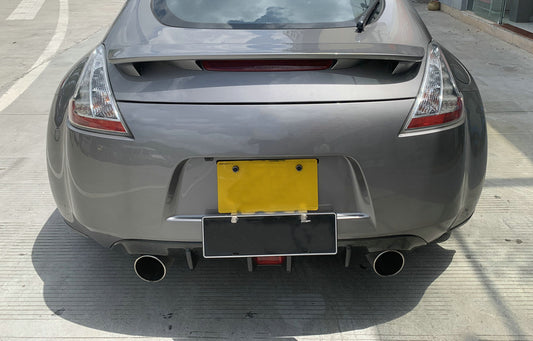 Nissan 370Z Sport Touring Base Fairlady Z Z34 Pre-Facelift 2009 2010 2011 & 370Z Sport Touring Base Fairlady Z Z34 Facelift 2012 2013 2014 2015 2016 2017 2018 2019 2020 with Aftermarket Parts - Rear Diffuser Carbon Fiber / FRP from EPR USA